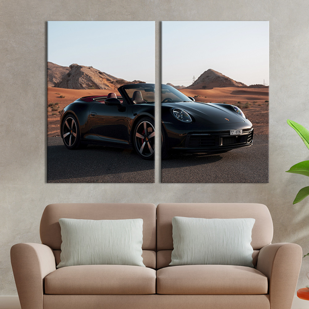 Картина Стильний Porsche carrera 71x51 см (127-2)