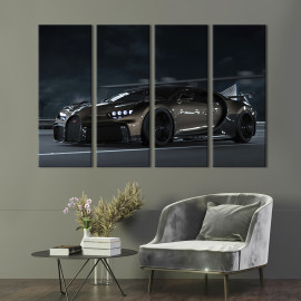 Картина Ексклюзивний автомобіль Бугатті 89x53 см (1302-41)