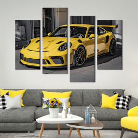 Картина Модний Porsche 89x56 см (112-42)