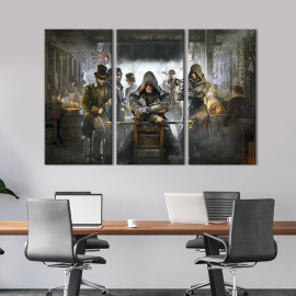 Картина Assassin's Creed: Syndicate 128x81 см (1433-31)