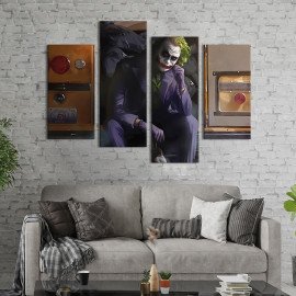 Картина Joker, The Dark Knight 129x90 см (718-42)