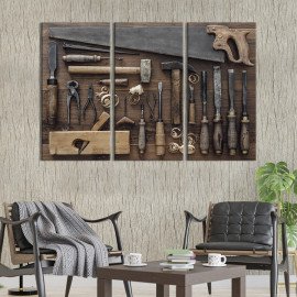Картина Інструменти для майстерні 78x48 см (519-31)