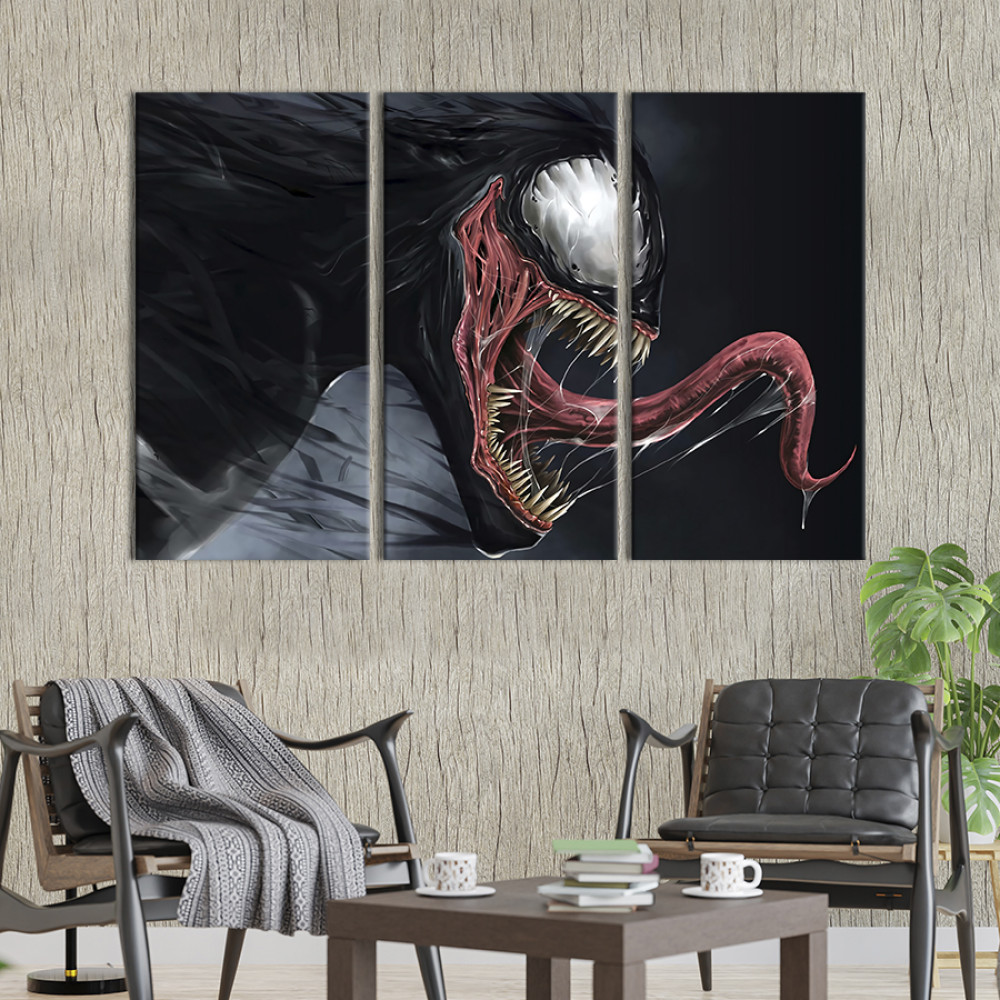 Картина Жахливий симбіот Веном 78x48 см (759-31)