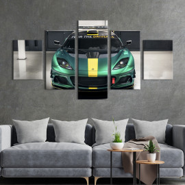 Картина Британський суперкар Lotus Evora 112x54 см (1347-52)