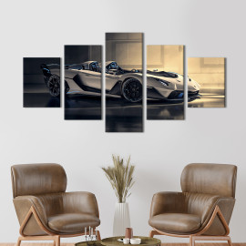 Картина Розкішний Lamborghini SC20 112x54 см (1269-52)