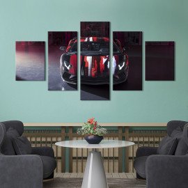 Картина Яскравий ексклюзивний суперкар Lamborghini Aventador S – Yamamoto 112x54 см (1268-52)