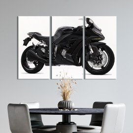 Картина Потужний байк Kawasaki Ninja 400 78x48 см (1240-31)
