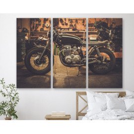 Картина Старий байк 78x48 см (M3_M_205)
