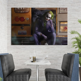 Картина на полотні Heath Ledger Joker 51x34 см (718-1)
