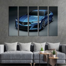 Картина Розкішна машина Acura Type S 87x50 см (1246-51)