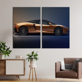 Картина Золотий McLaren 71x51 см (1357-2)