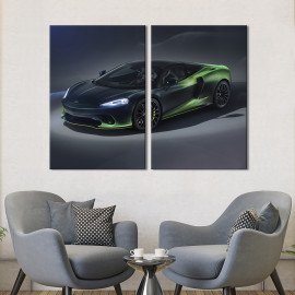 Картина Розкішний автомобіль McLaren GT Verdant Theme 71x51 см (1358-2)