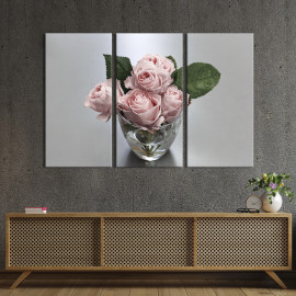 Картина Бутони рожевих троянд 128x81 см (844-31)