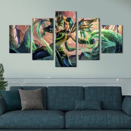 Картина Каїса - персонаж League of Legends 112x54 см (1495-52)