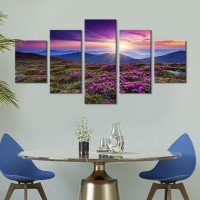 Картина Квітуче плато 162x80 см (570-52)