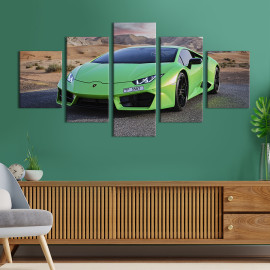 Картина Суперкар Lamborghini Aventador 112x54 см (125-52)