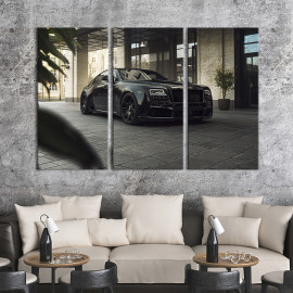 Картина Представницький автомобіль Rolls-Royce Wraith 78x48 см (1399-31)
