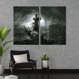 Картина Корво Аттано, Dishonored 71x51 см (1436-2)