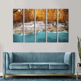 Картина Красивий Водоспад Хуай Мей Хамін 87x50 см (580-51)