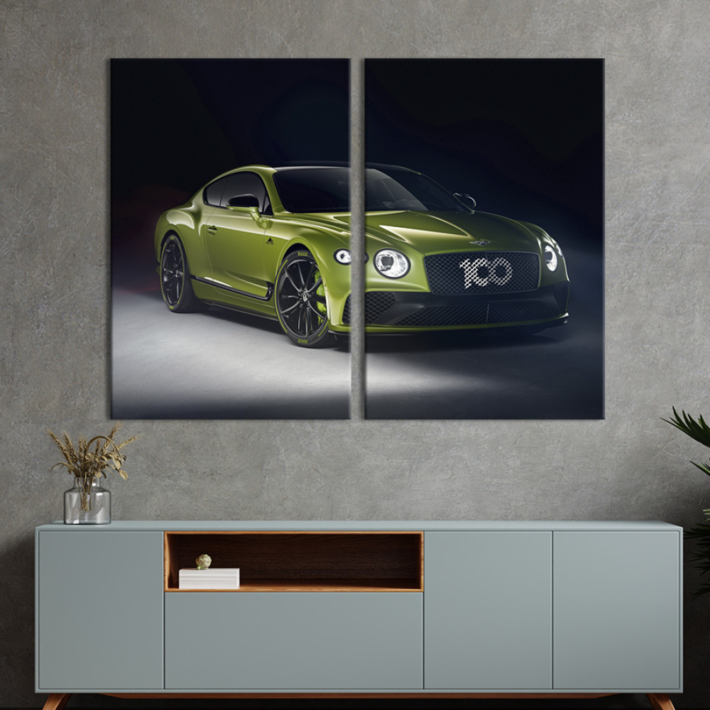 Картина Автомобіль класу люкс Bentley Continental GT 71x51 см (1288-2)
