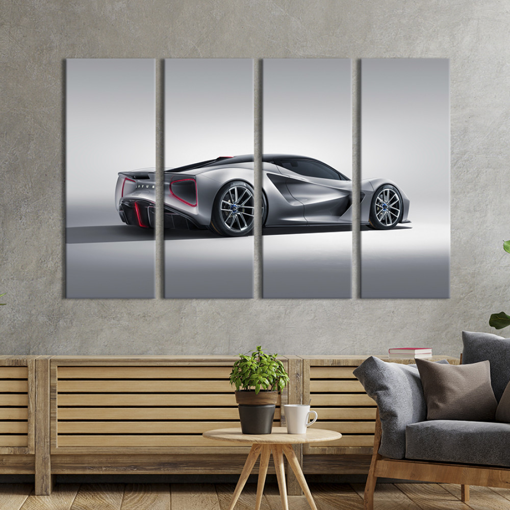 Картина Розкішний автомобіль Lotus Emira 89x53 см (1348-41)