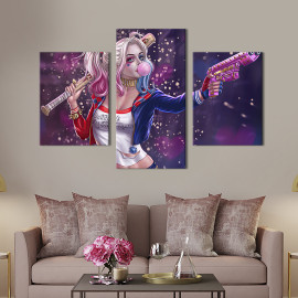 Картина на полотні Harley Quinn The Suicide Squad 66x40 см (714-32)