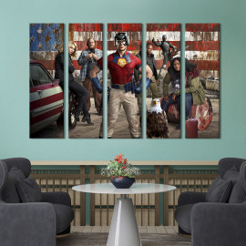 Картина Миротворець - персонаж DC Comics 87x50 см (1490-51)