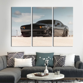 Картина Автомобіль Dodge 78x48 см (1313-31)
