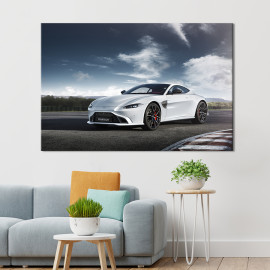 Картина Автомобіль Aston Martin Vantage 122x81 см (1402-1)