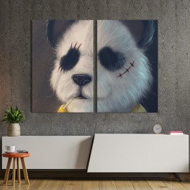 Картина Brutal panda 71x51 см (1483-2)