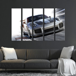 Картина Стильний спортивний Porsche 911 GT2 RS 87x50 см (1285-51)
