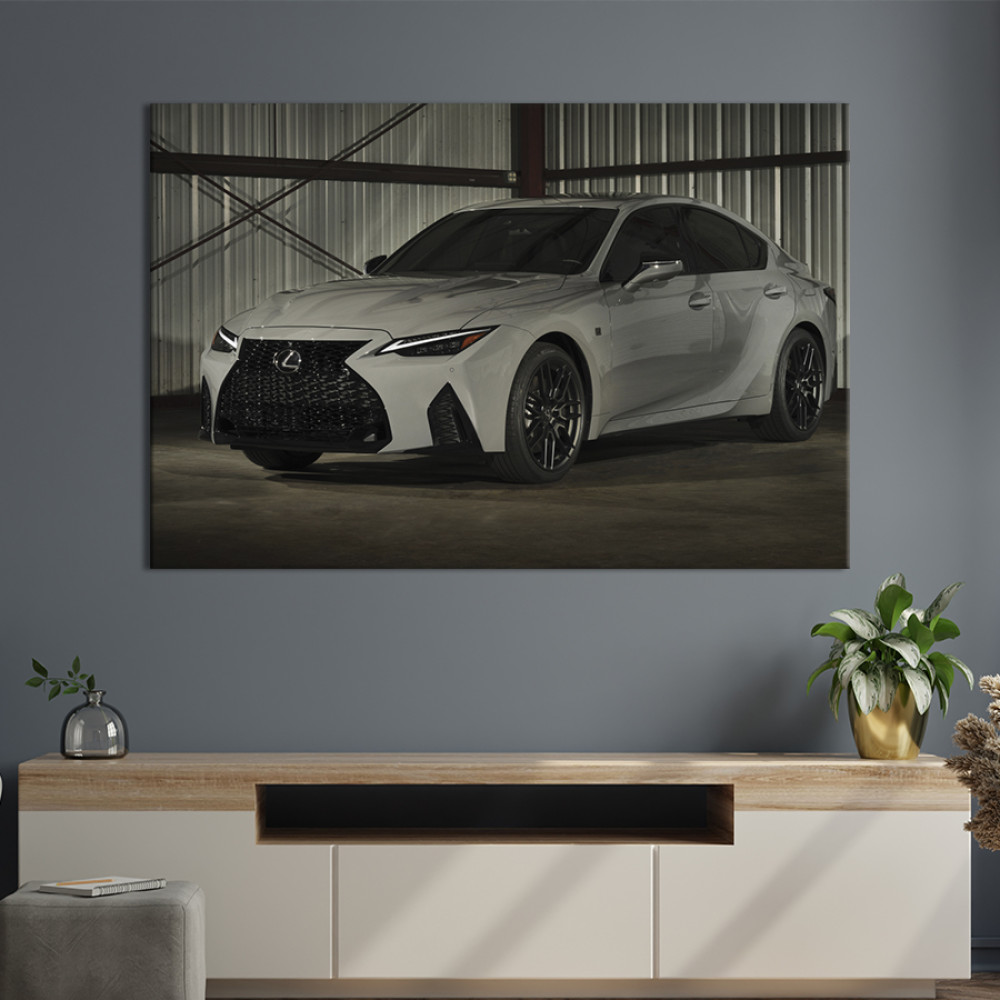 Картина Спортседан Lexus IS 500 F Sport 51x34 см (1279-1)