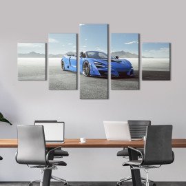 Картина Яскравий суперкар McLaren 720S Spider 112x54 см (1267-52)
