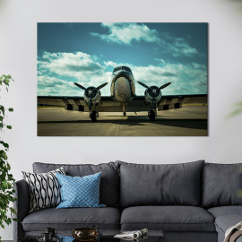 Картина Сяючий літак 51x34 см (1380-1)