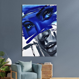Картина в офіс Абстрактна фатальна красуня 51x34 см (2art_25)