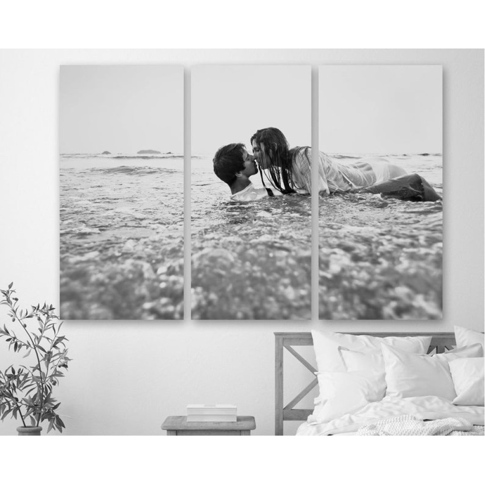 Картина Триптих Романтика на березі моря 156x100 см (M3_XL_215)