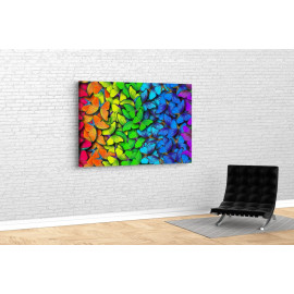 Картина Кольорові метелики 51x34 см (495)