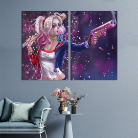 Картина Harley Quinn 71x51 см (714-2)