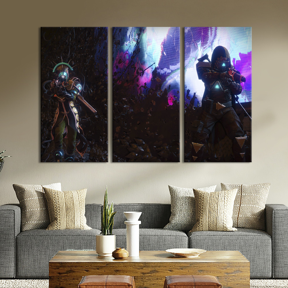 Картина Комп'ютерний шутер Destiny 2 78x48 см (1442-31)