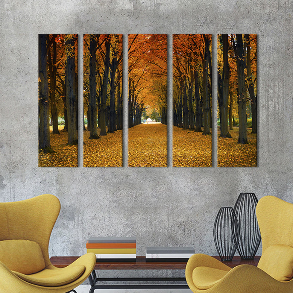 Картина Золота алея 132x80 см (551-51)