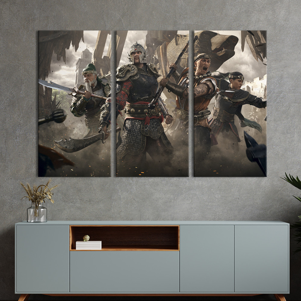 Картина Постер гри For Honor – Marching Fire 78x48 см (1477-31)