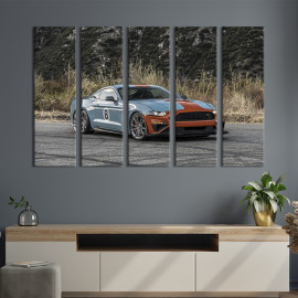 Картина Спортивний суперкар Mustang Roush Stage 87x50 см (1253-51)