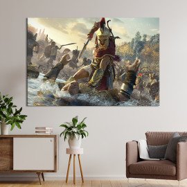 Картина Assassin's Creed: Odyssey 122x81 см (1496-1)