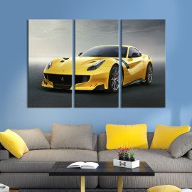 Картина Спортивний автомобіль Ferrari 78x48 см (1316-31)