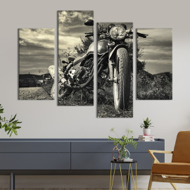 Картина Потужний Harley Davidson 89x56 см (96-42)