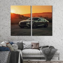 Картина Шикарний автомобіль Bentley Continental 71x51 см (1255-2)