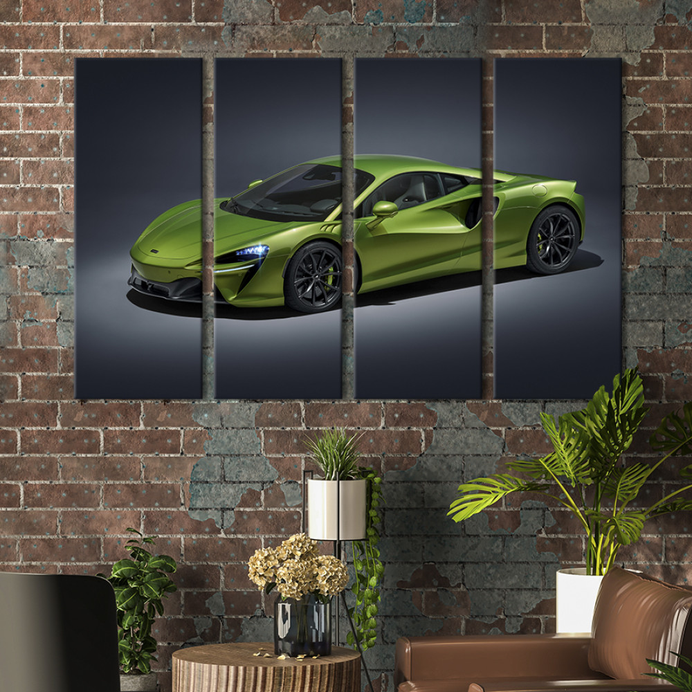 Картина Гібридний спорткар McLaren Artura 89x53 см (1281-41)