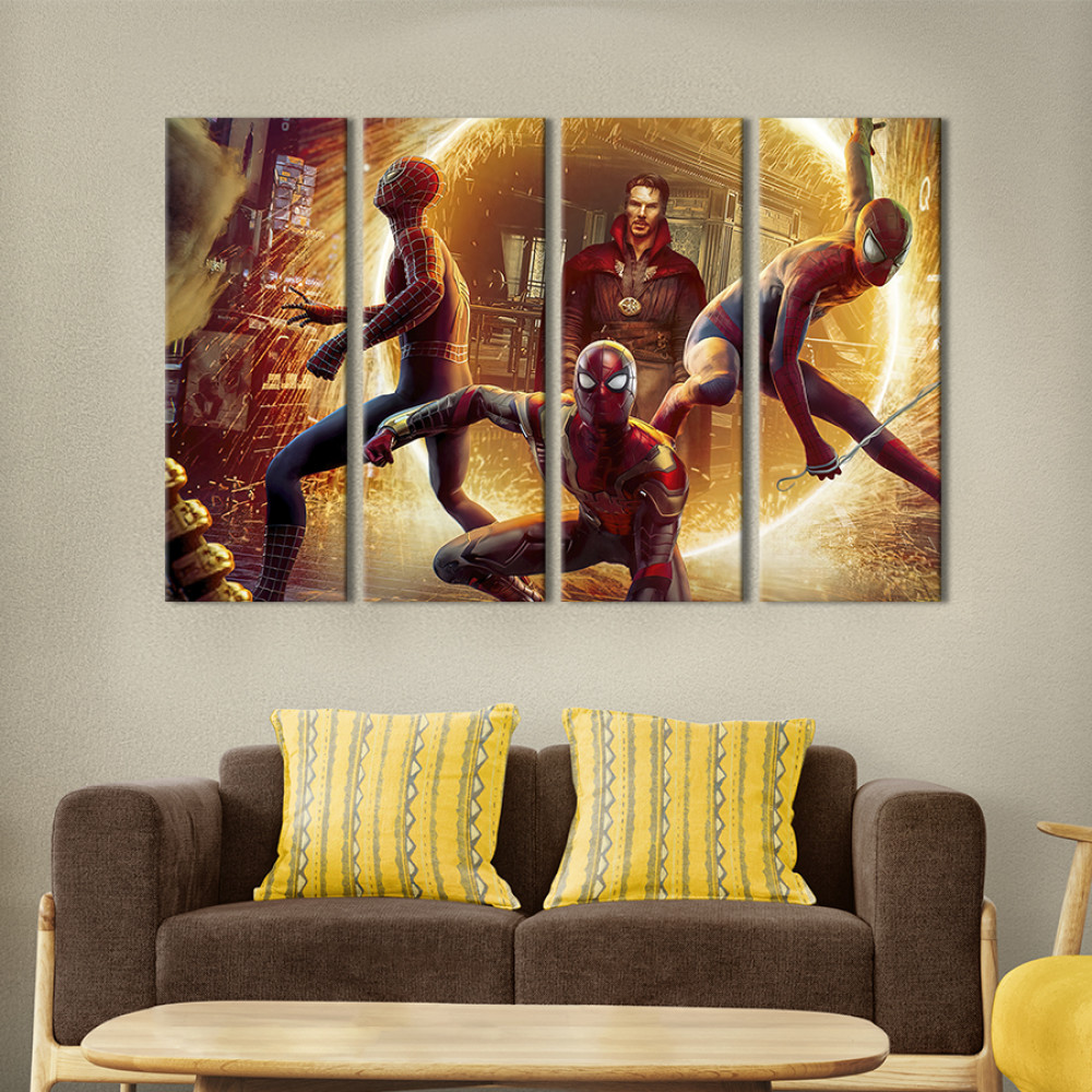 Картина Spider-Man: No Way Home 89x53 см (707-41)