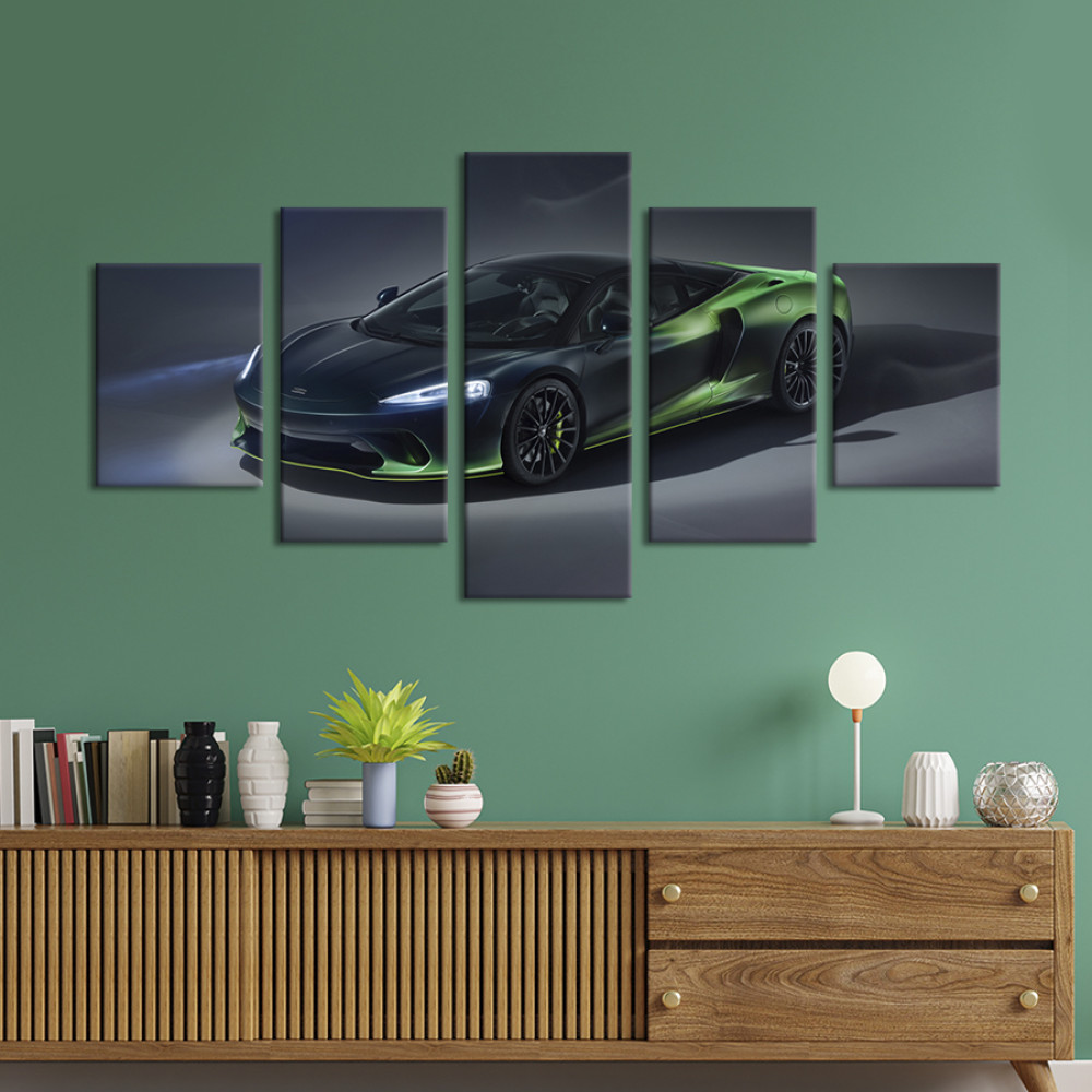 Картина McLaren GT Verdant Theme в кольорі хамелеон 187x94 см (1358-52)