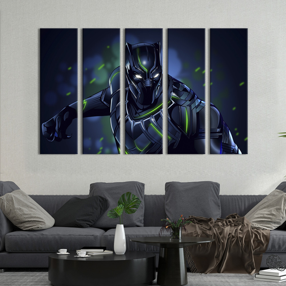 Картина Black Panther Marvel 132x80 см (666-51)